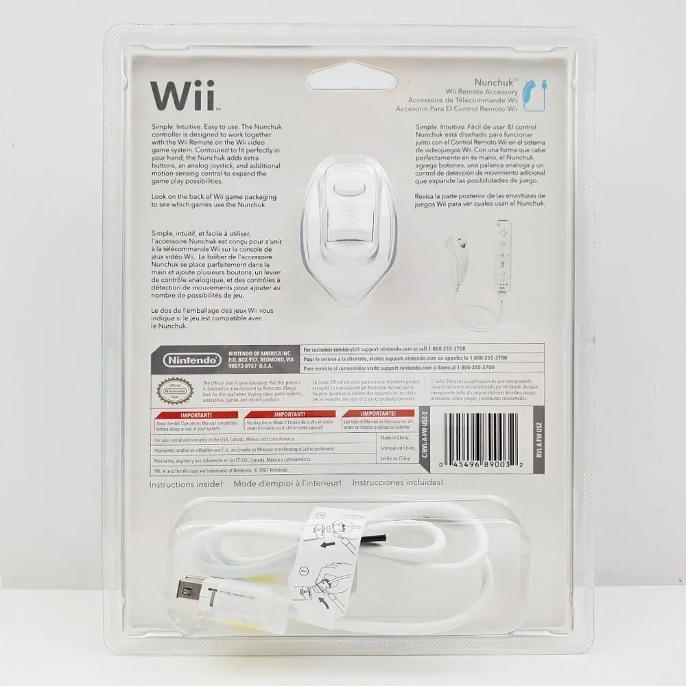 Nintendo wii nunchuk